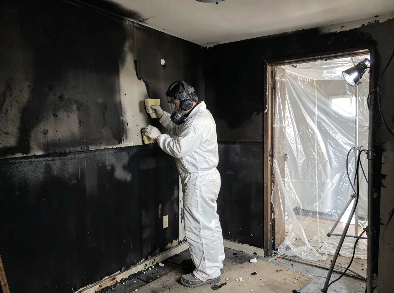 Fire Damage Restoration company in Starlight, PA